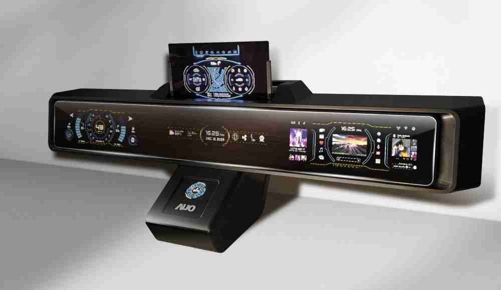 OBPayMicro LED沉浸式车舱显示方案结合 可卷式、、、可伸缩的Micro LED应用并可呈现不同的质感纹路，，，，展现人性化设计